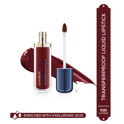 Chambor Extreme Wear Transferproof Liquid Lipstick + HA (6ml) - Klymene