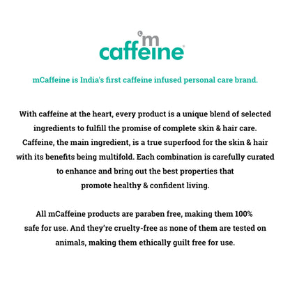 MCaffeine Blueberry Blast Body Wash With Fruity Fresh Blueberry Aroma, Deep Cleansing For Soft Skin