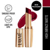 Lakme 9 To 5 Powerplay Priming Matte Lipstick, Lasts hrs - Burgundy Passion