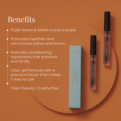 Forest Essentials Nayantara Clear Lash, Brow Growth Serum - Ayurvedic Hair Growth Serum - Vitamin E