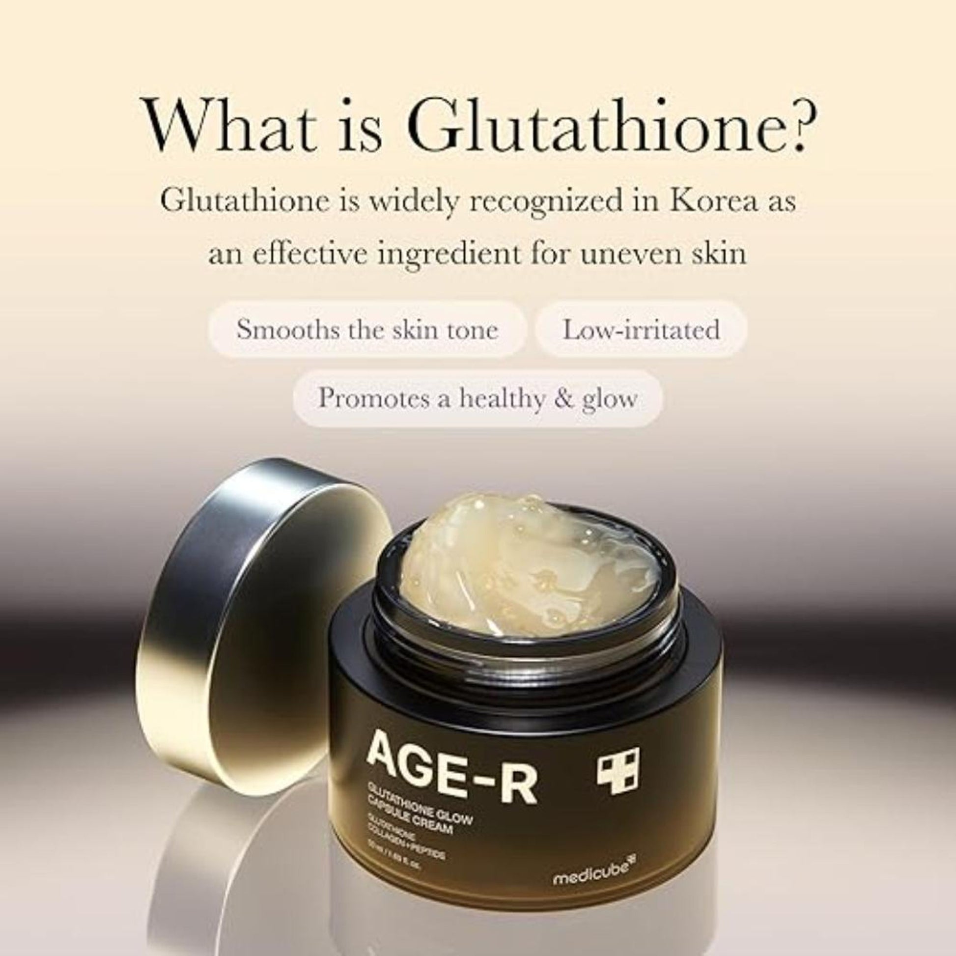 Medicube Age-R Glutathione Glow Capsule Cream