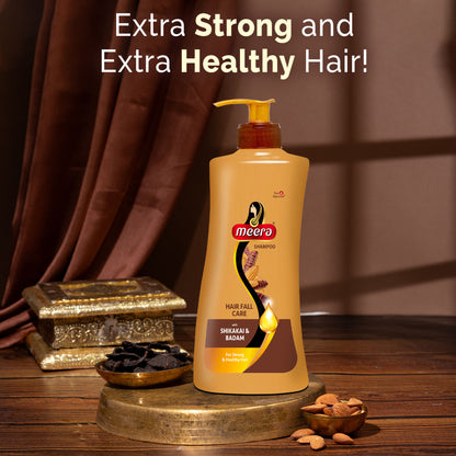 Meera Hairfall Care Shampoo, With Goodness Of Badam and Shikakai