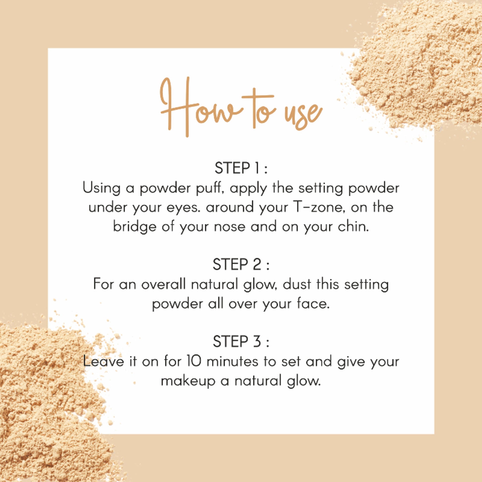 VERYMISS 8 To 8 Weightless Super Stay Banana Powder - 1