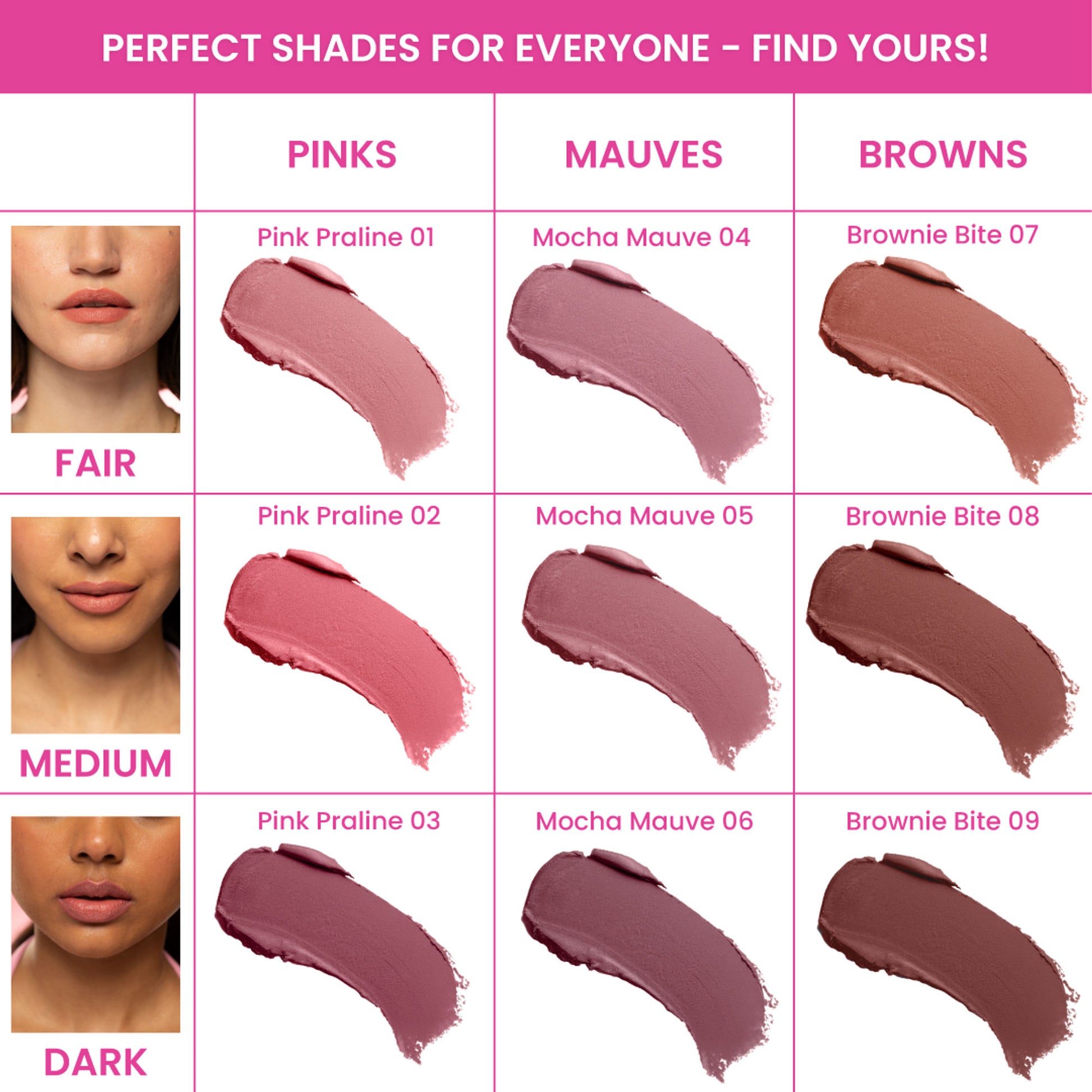Typsy Beauty Cocoa Peptide Velvet Lipstick - Brownie Bite Medium 02