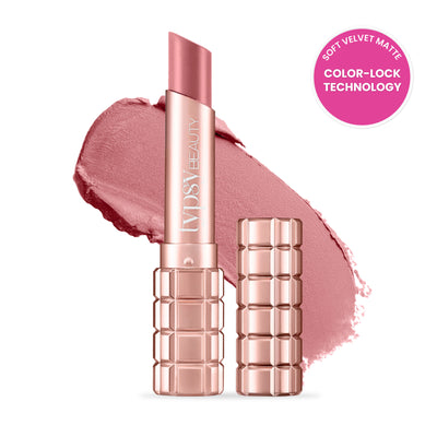 Typsy Beauty Cocoa Peptide Velvet Lipstick - Pink Praline Light 04