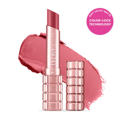 Typsy Beauty Cocoa Peptide Velvet Lipstick - Pink Praline Medium 05