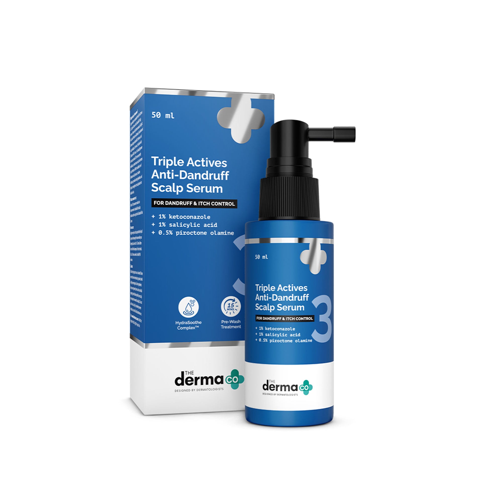 The Derma Co Triple Actives Anti-Dandruff Scalp Serum