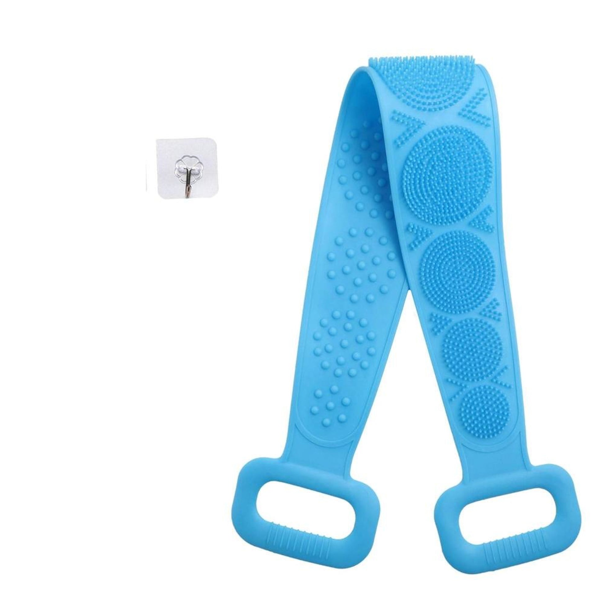 Getmecraft Exfoliating Silicone Back Srubber Belt - Color May Vary