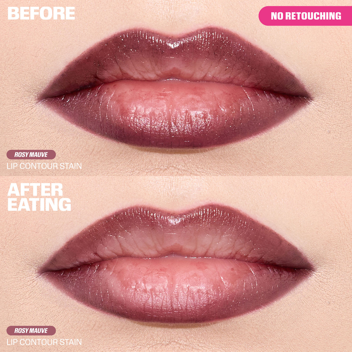 Huda Beauty Lip Contour Lip Stain - Rosy Mauve
