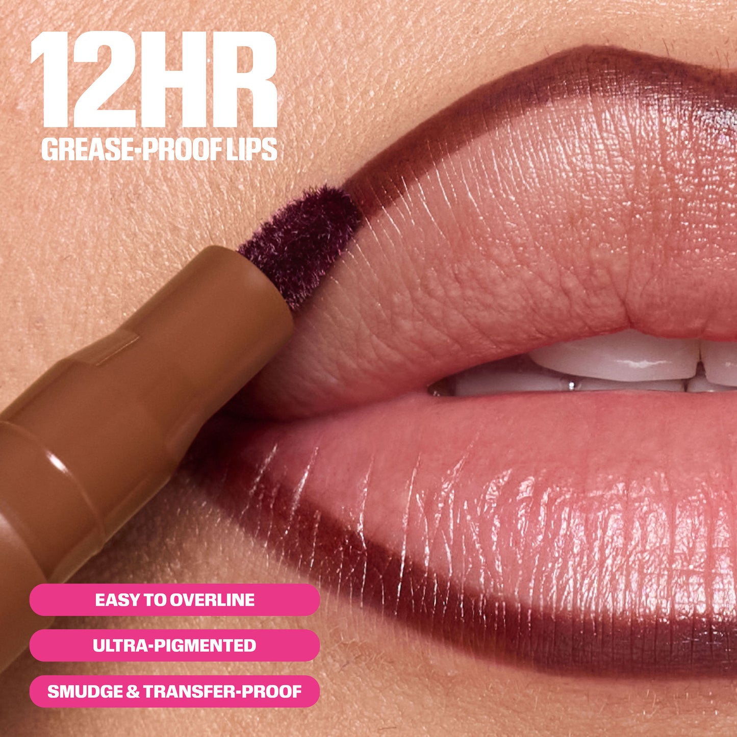 Huda Beauty Lip Contour Lip Stain - Mocha
