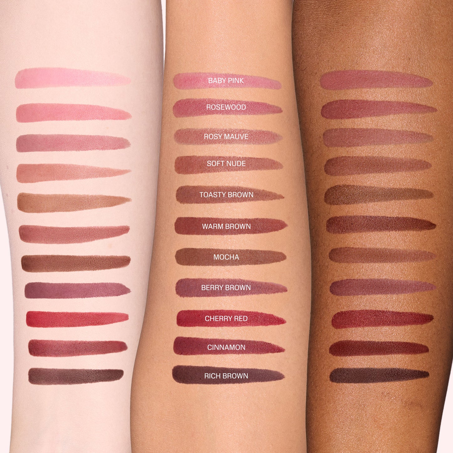 Huda Beauty Lip Contour Lip Stain - Berry Brown