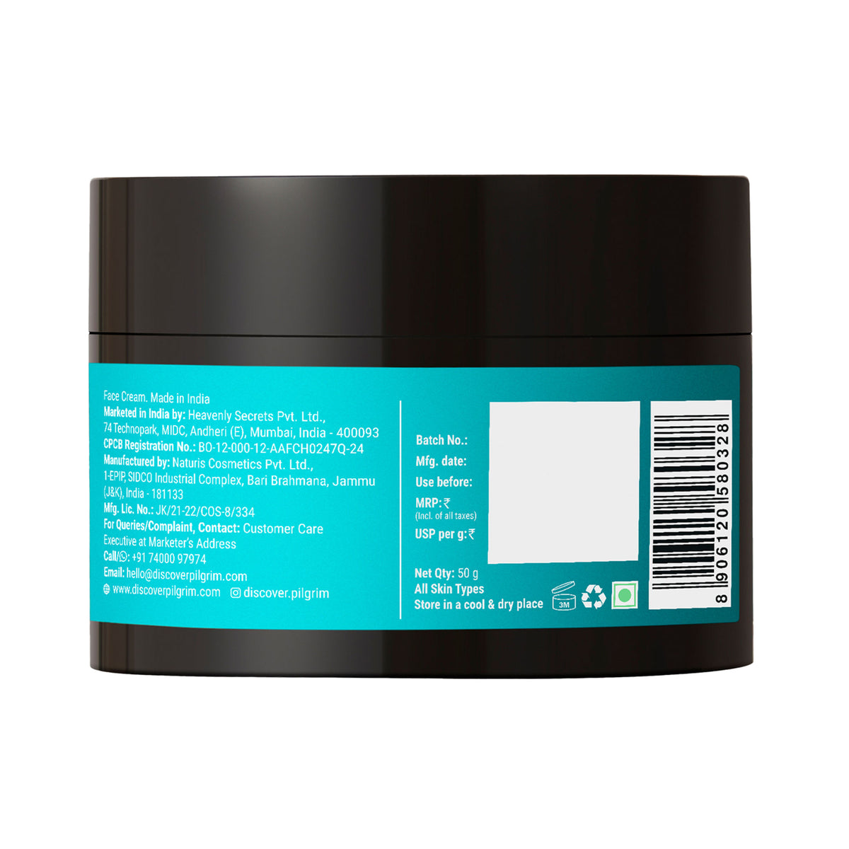 Pilgrim French Red Vine & Retinol Youthful Glow Anti-Ageing Night Gel Creme Refine Skin Texture