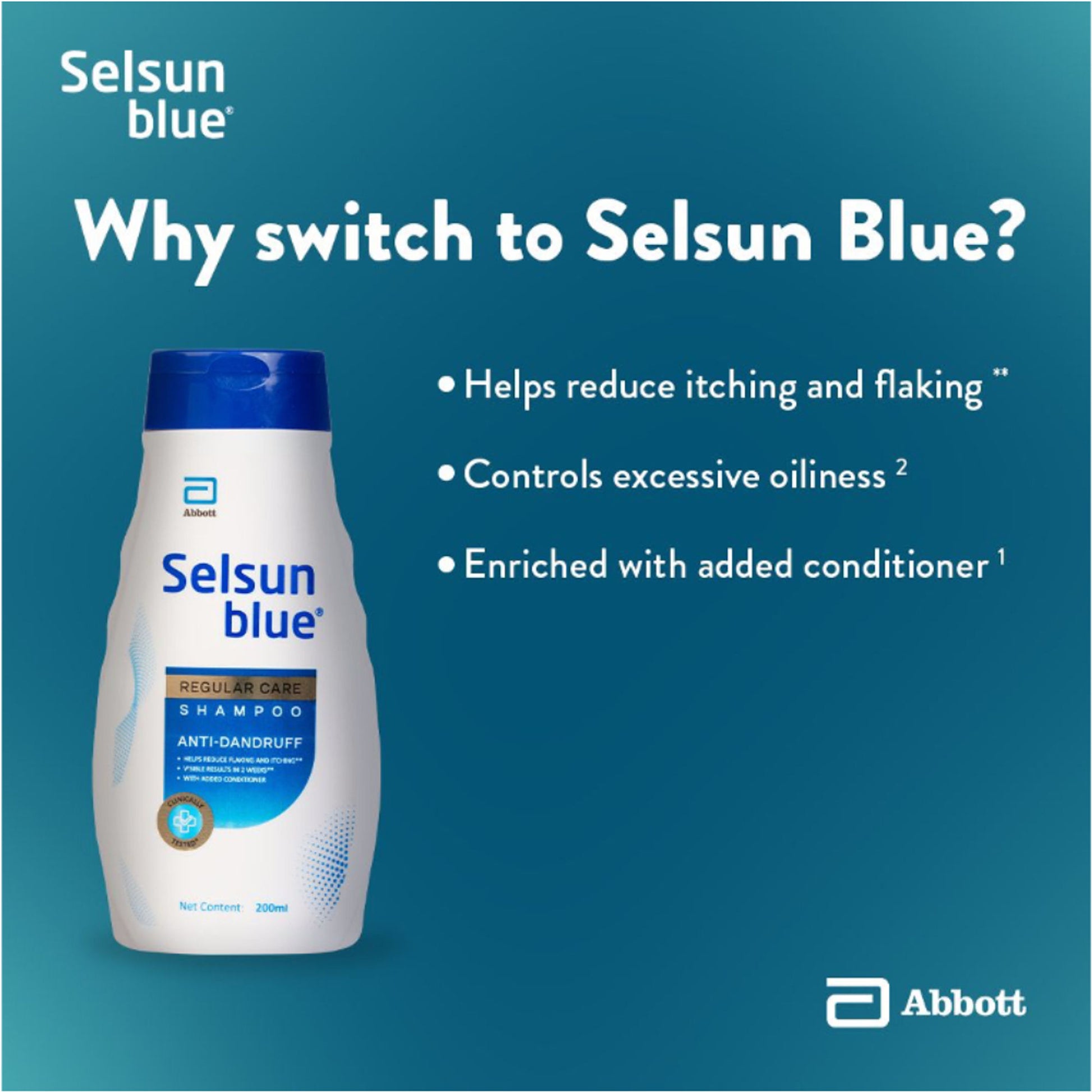 Selsun Blue Regular Care Shampoo