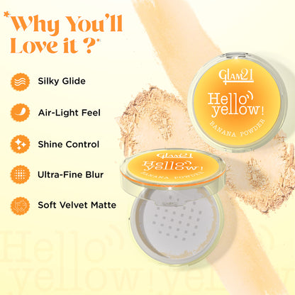 GLAM21 Hello Yellow Banana Powder