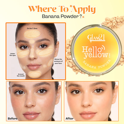 GLAM21 Hello Yellow Banana Powder