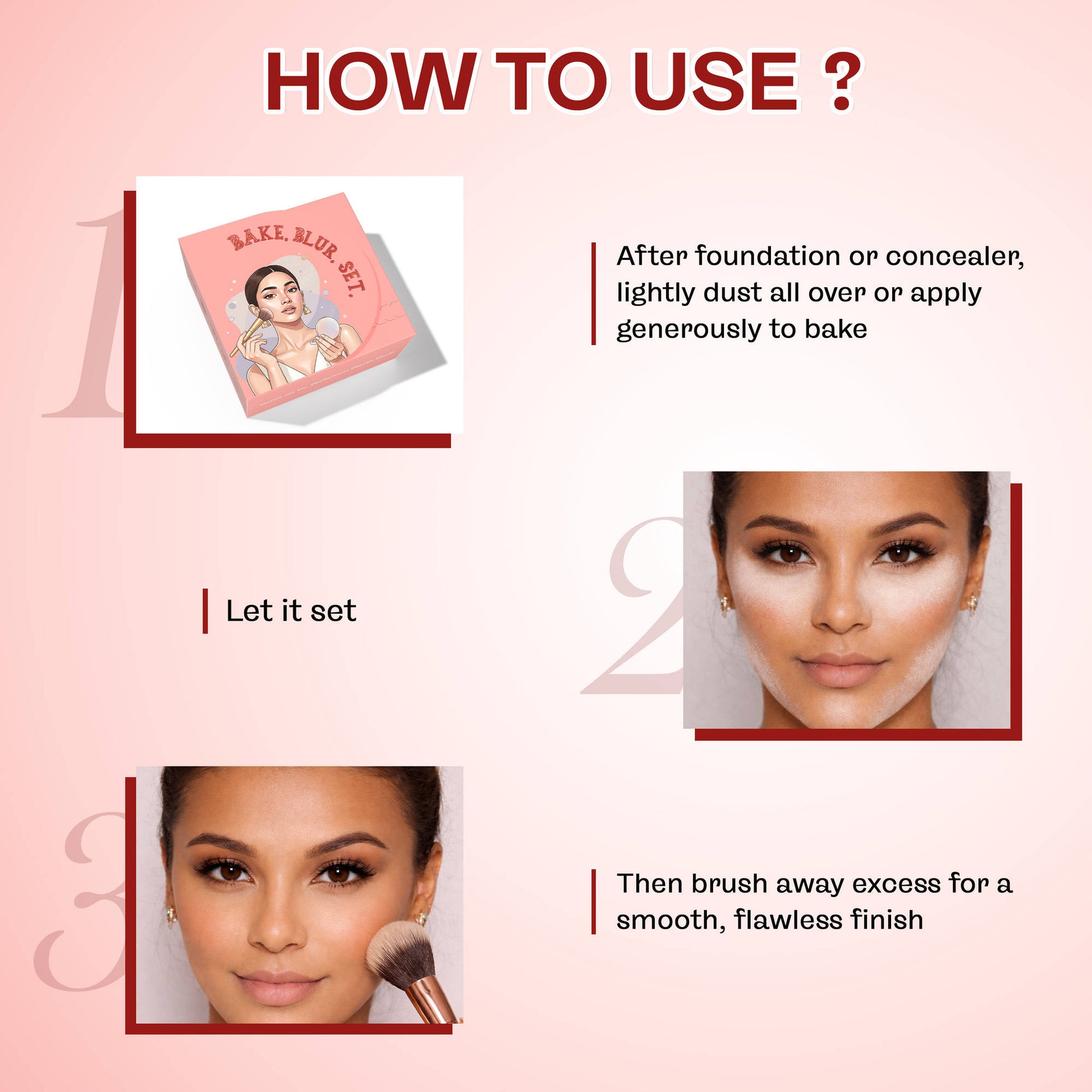 GLAM21 Bake & Blur Translucent Powder