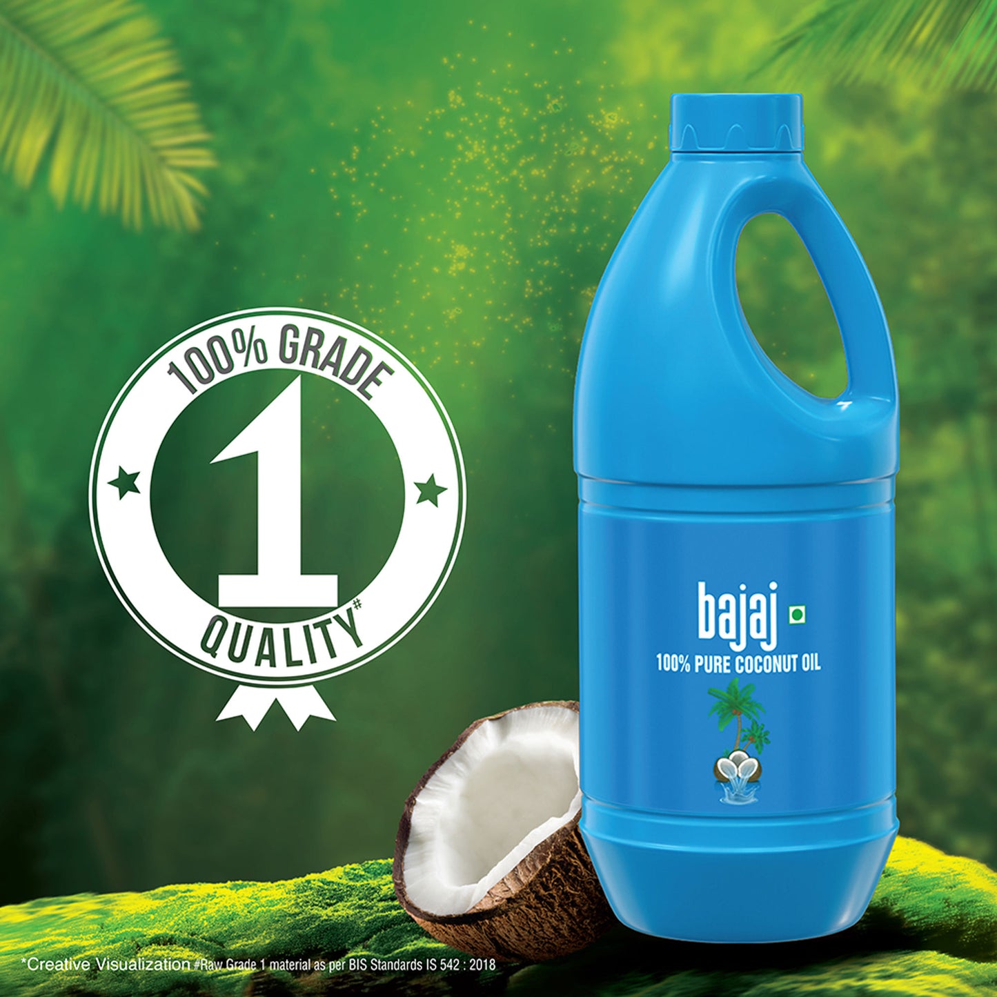 Bajaj 100% Pure Coconut Hair Oil