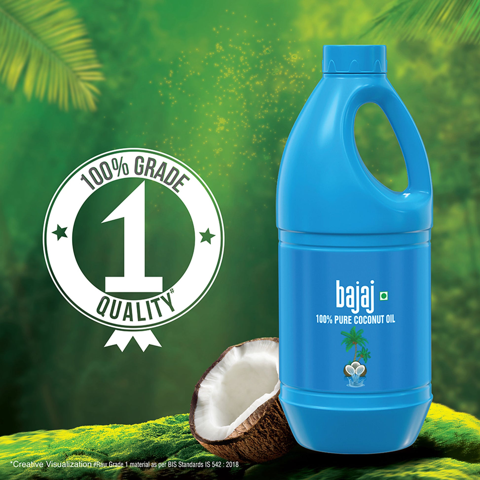 Bajaj 100% Pure Coconut Hair Oil