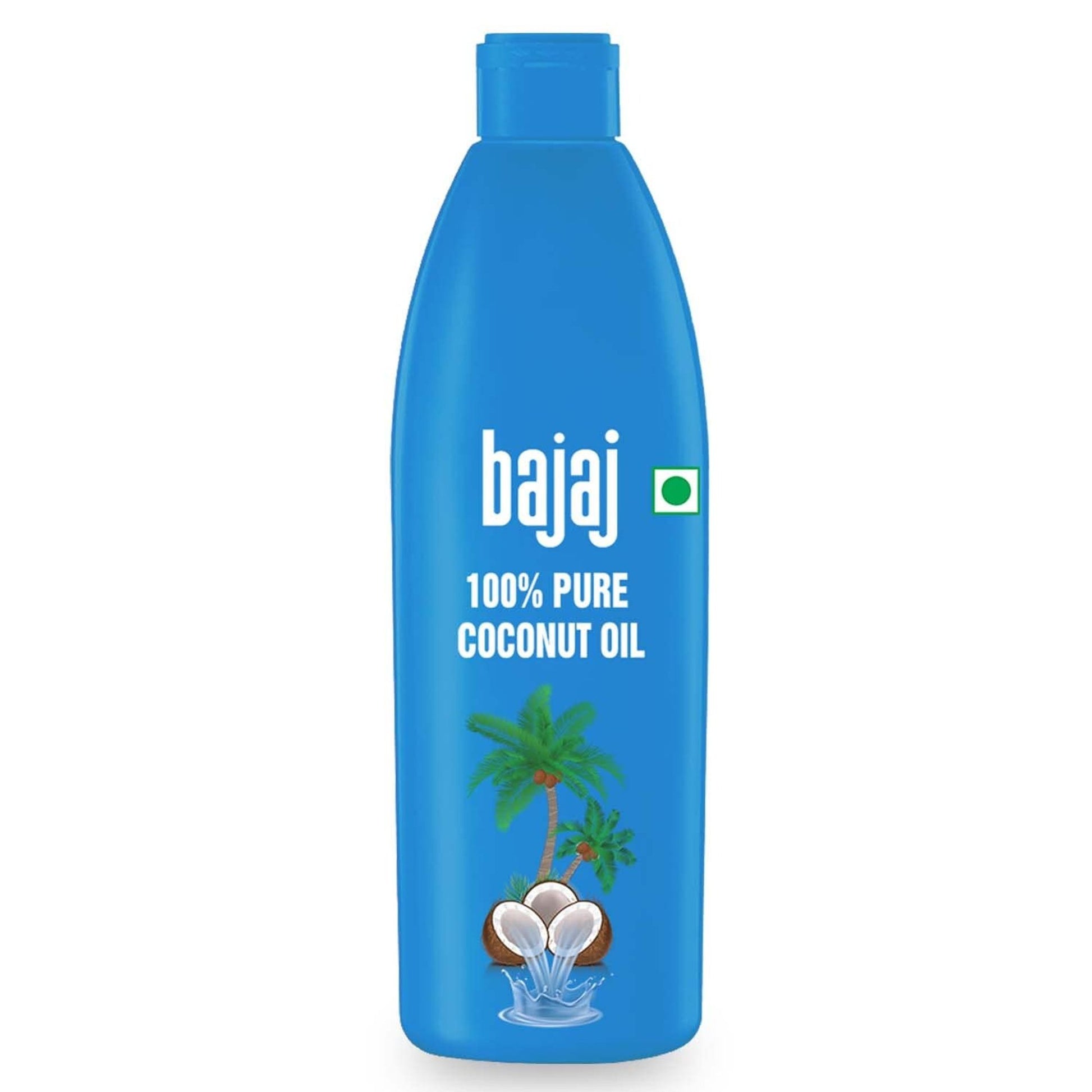 Bajaj 100% Pure Coconut Oil, Made With Premium Grade 1 Quality Coconuts