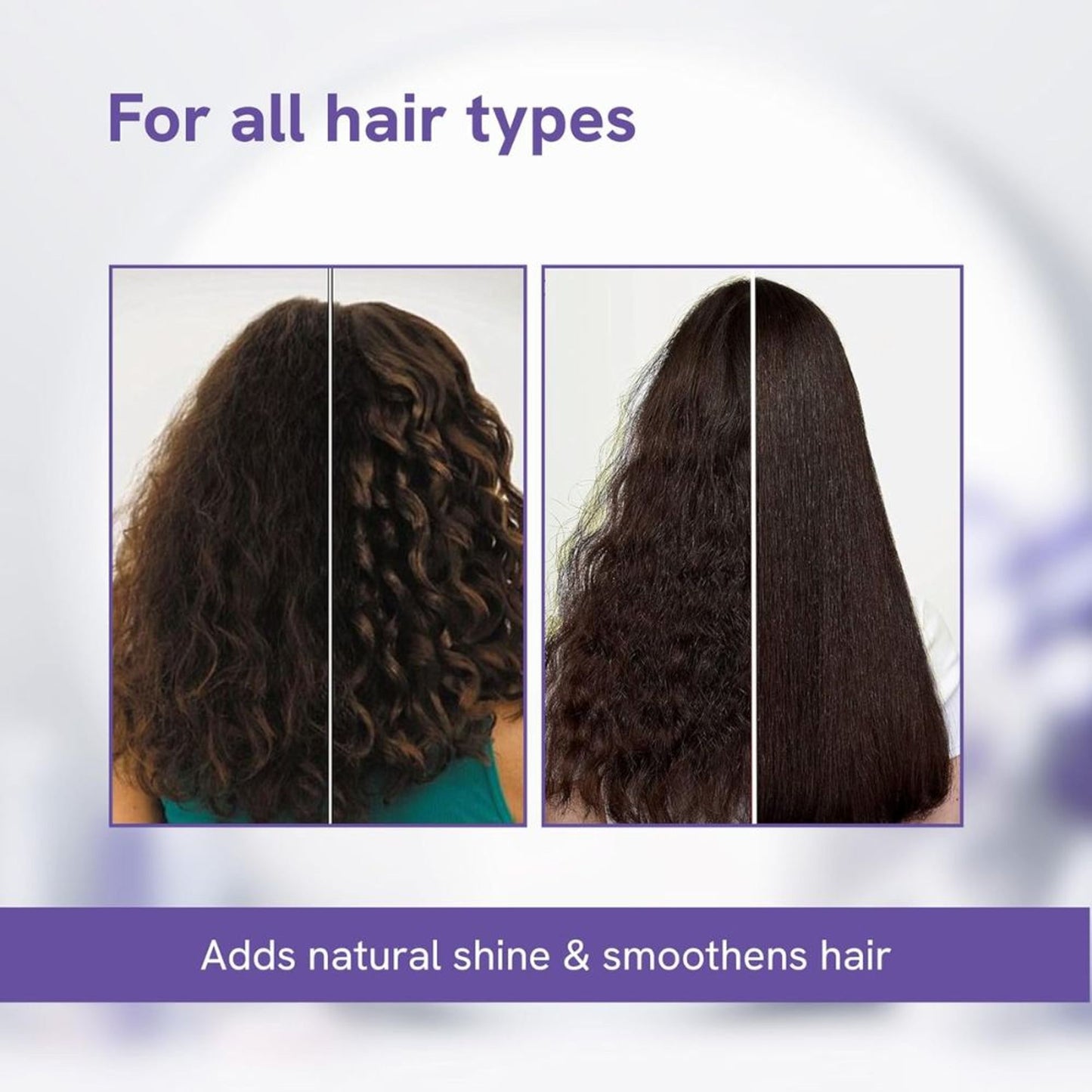 Be Bodywise Hair Strengthening Serum - Controls Frizz, Detangles & Treats Dry, Damaged Hair