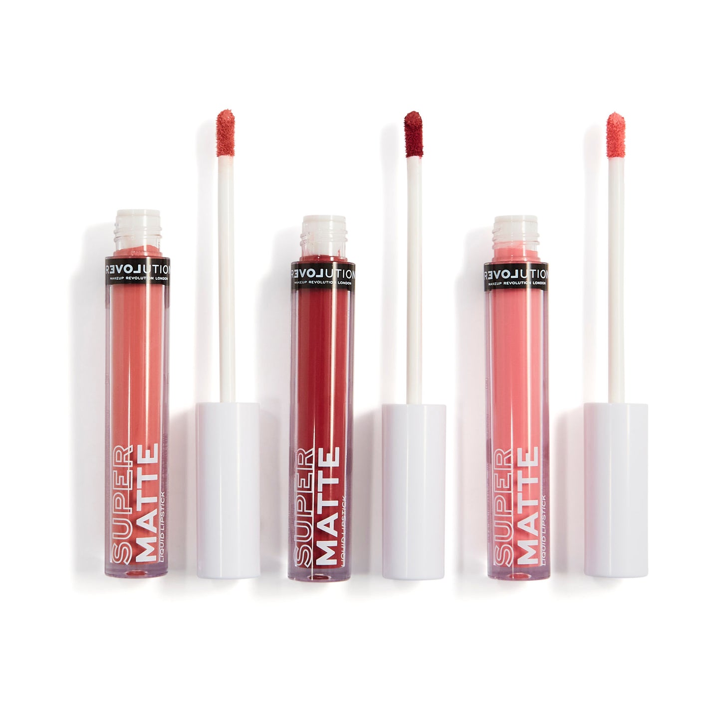 Makeup Revolution Relove Supermatte Liquid Lip Set - Kiss