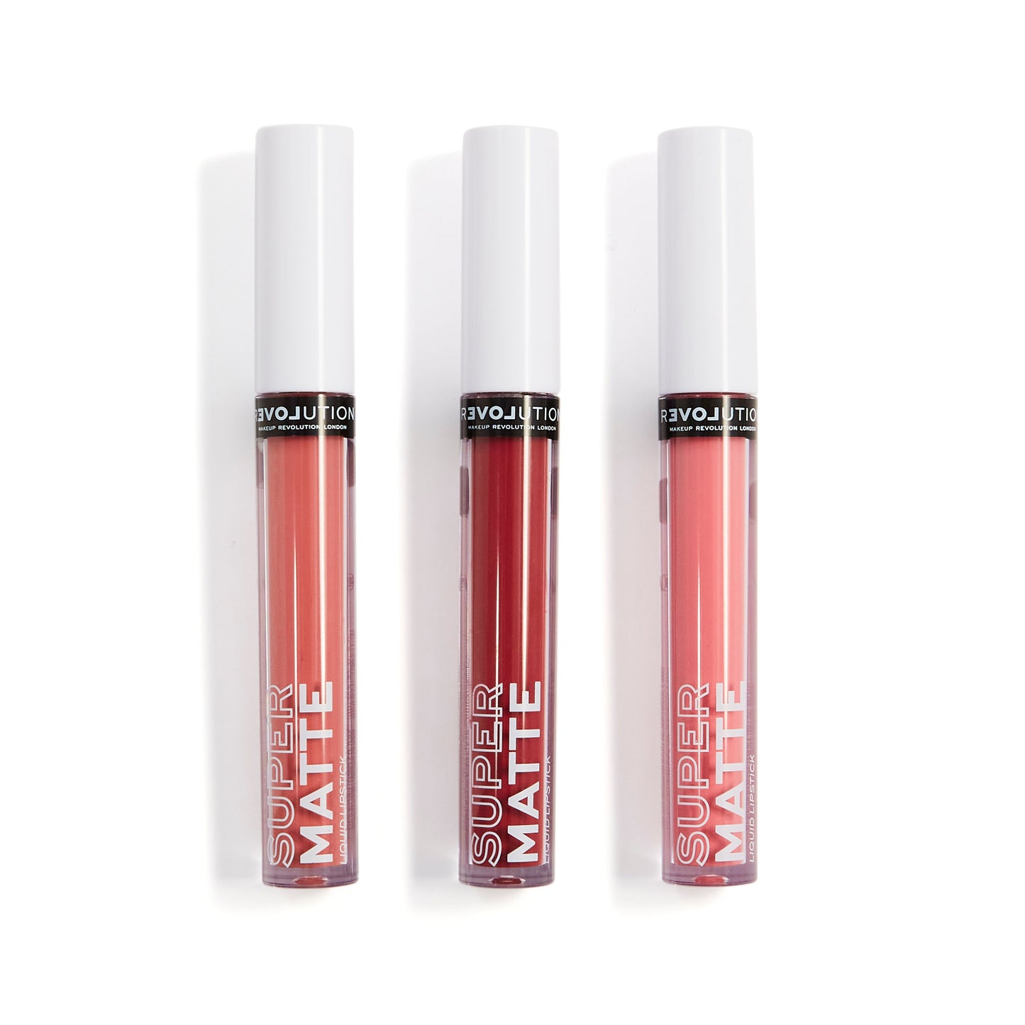 Makeup Revolution Relove Supermatte Liquid Lip Set - Kiss