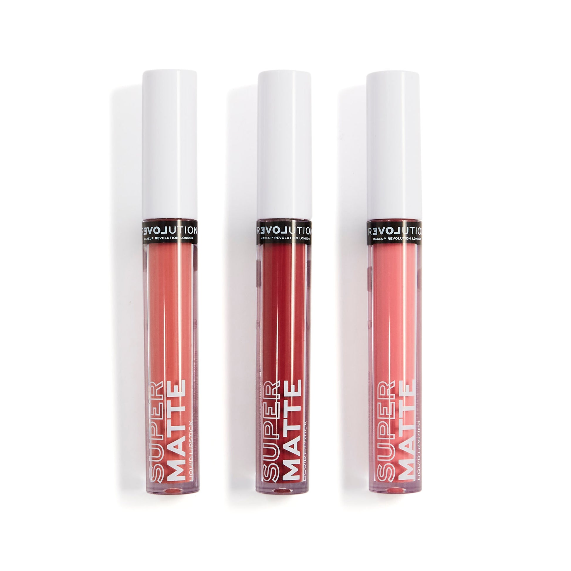 Makeup Revolution Relove Supermatte Liquid Lip Set - Kiss