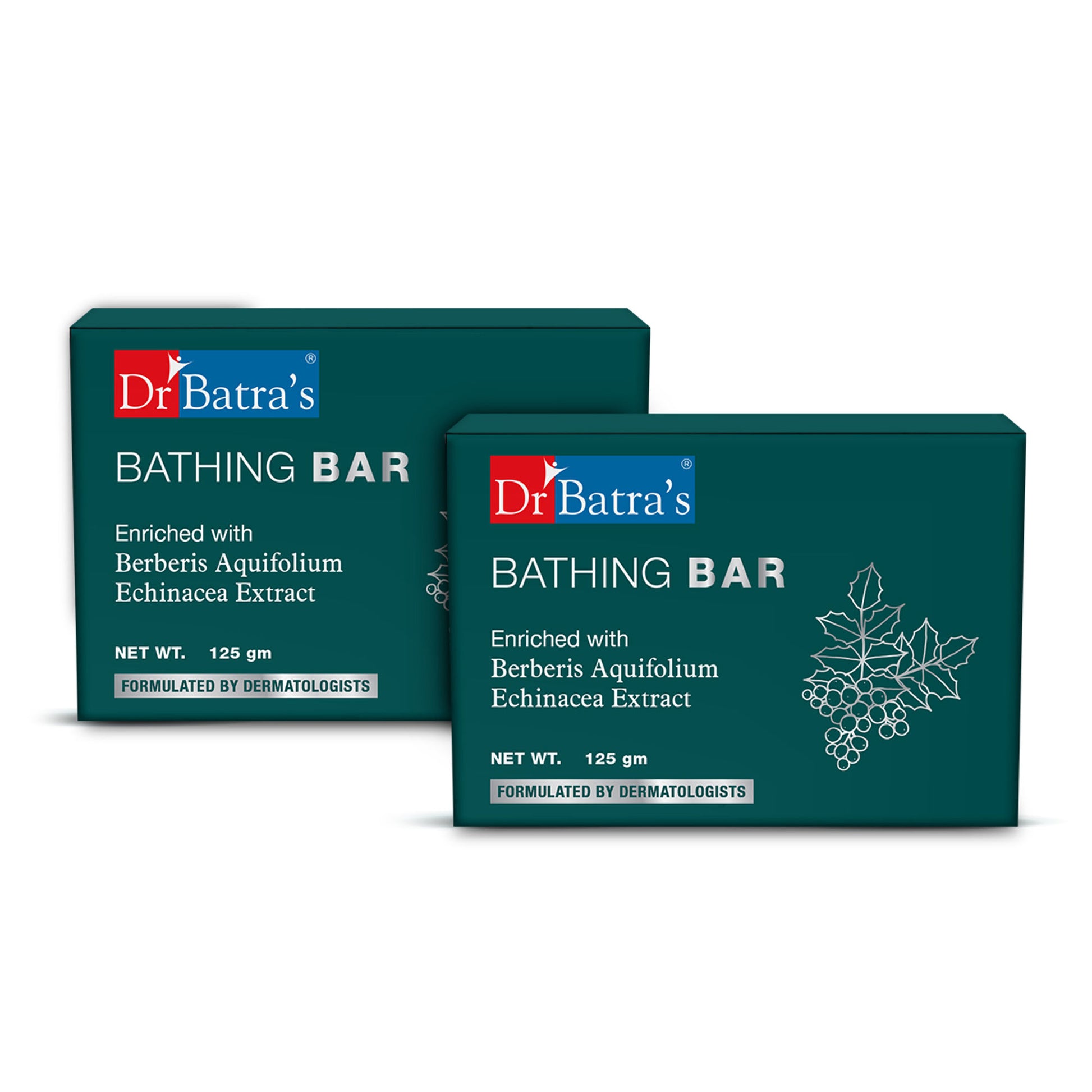 Dr. Batra's Bathing Bar Enriched With Berberis Aquifolium & Echinacea