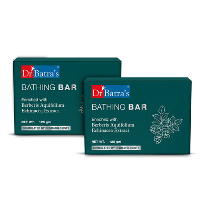 Dr. Batra's Bathing Bar Enriched With Berberis Aquifolium & Echinacea