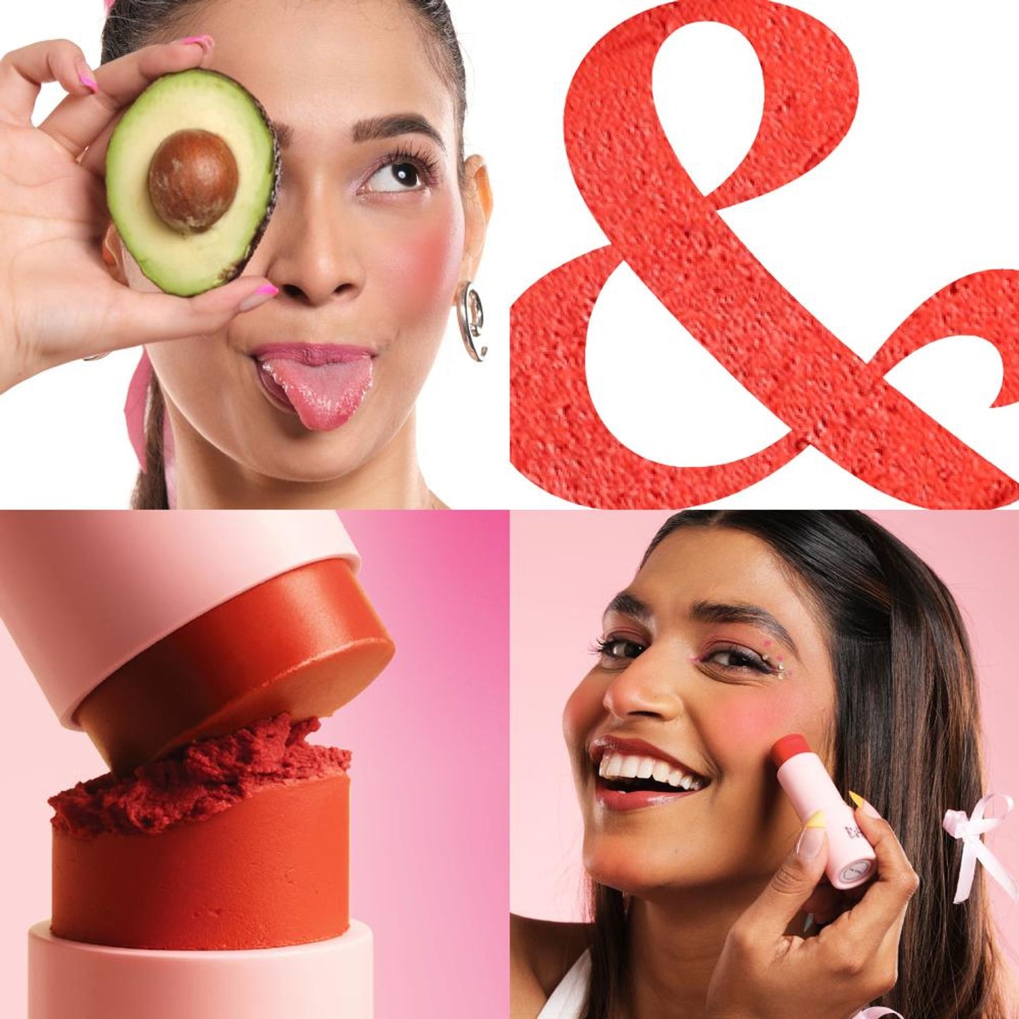 Blue Heaven Kiss & Blush Lip And Cheek Tint - Coral Blush