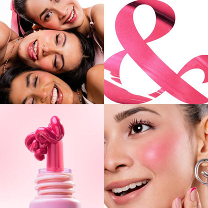 Blue Heaven Pop & Glow Blush - Glam Pink