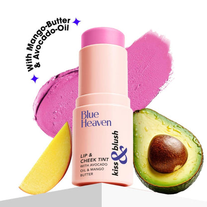 Blue Heaven Kiss & Blush Lip And Cheek Tint - High On Pink
