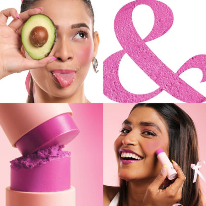 Blue Heaven Kiss & Blush Lip And Cheek Tint - High On Pink