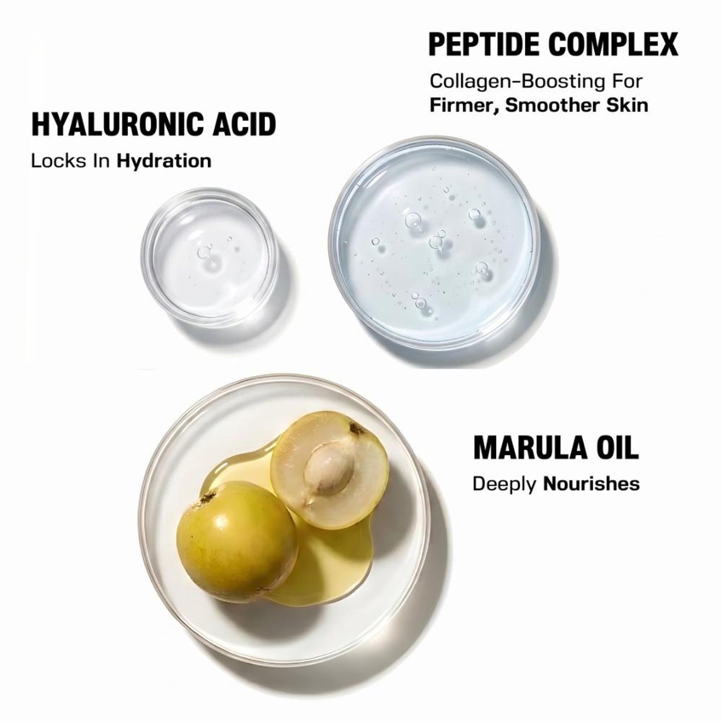 LOVETC 4K Blur Matte Foundation, Full Coverage, Hyaluronic Acid & Peptides - Vanilla