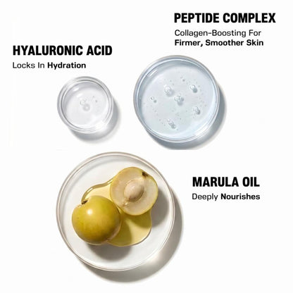LOVETC 4K Blur Matte Foundation, Full Coverage, Hyaluronic Acid & Peptides - Latte
