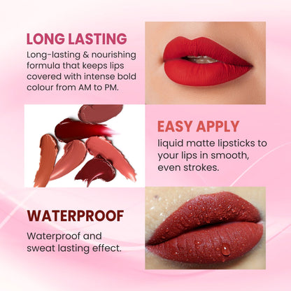 VERYMISS Ultra Velvet Matte Liquid Lipstick - 208 Blush