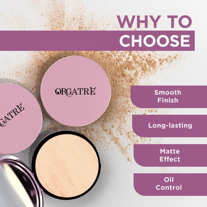 Orgatre Moodbliss Compact Powder - Natural Tan 138
