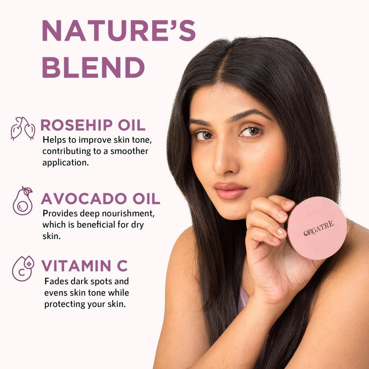 Orgatre Moodbliss Compact Powder - Natural Tan 138
