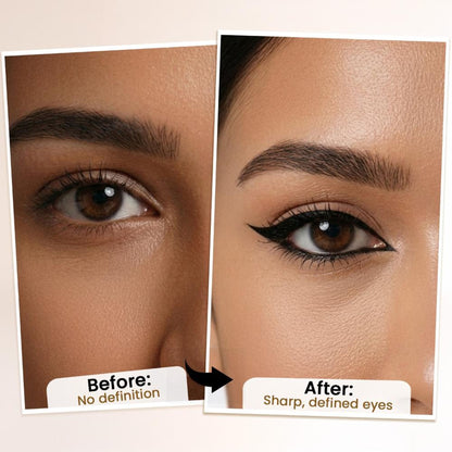 Swiss Beauty Bold Felt Tip Eyeliner - Jet Black