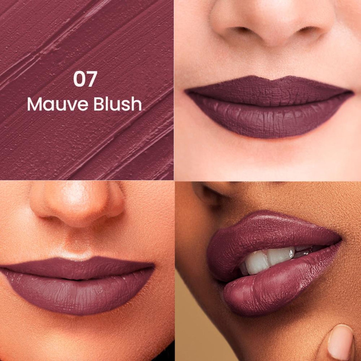 Swiss Beauty Non-Transfer Matte Lipstick - 7 Mauve Blush