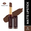 Swiss Beauty Non-Transfer Matte Lipstick - 18 Coffee