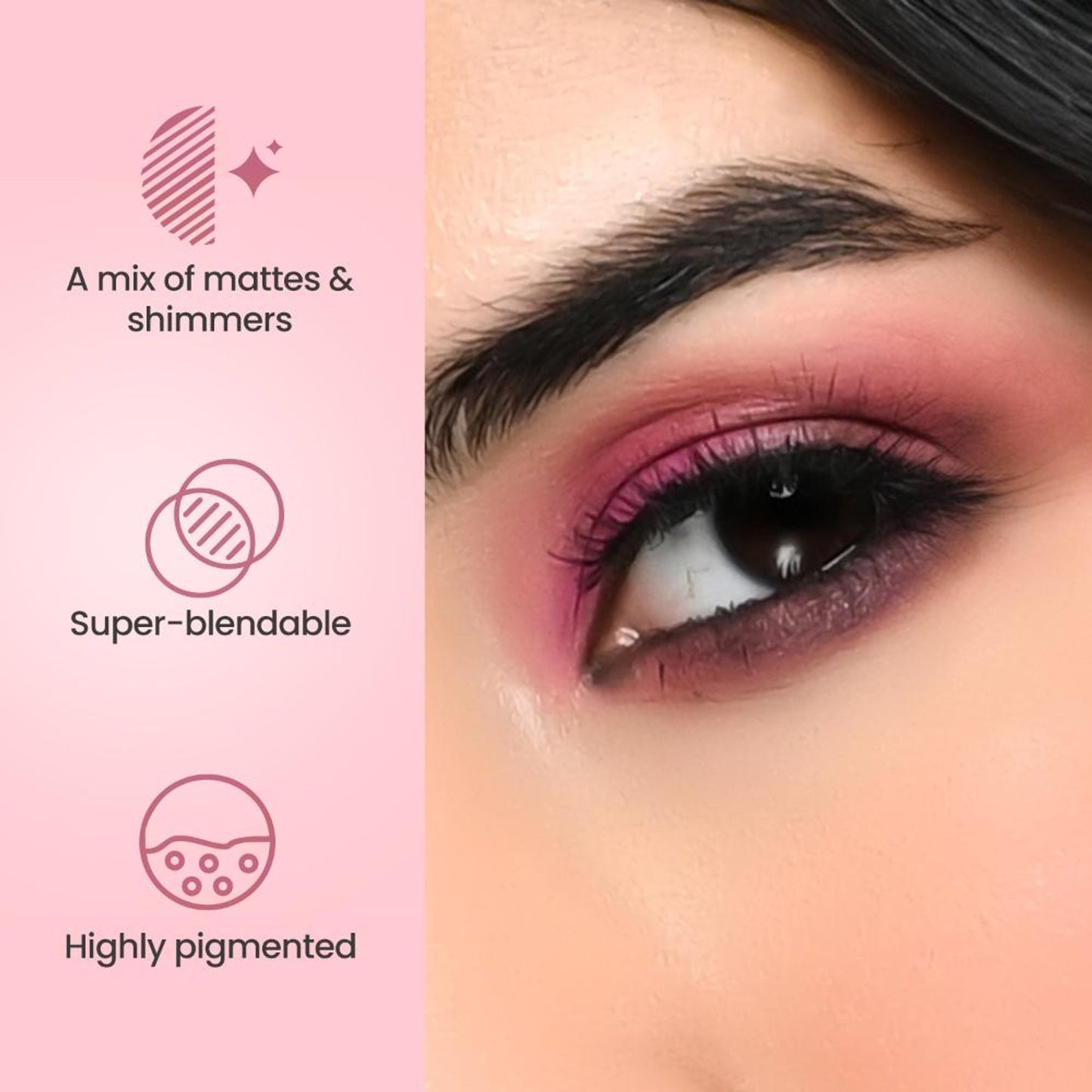 Swiss Beauty Power Stage Eyeshadow Palette - 01 Mystic Glam
