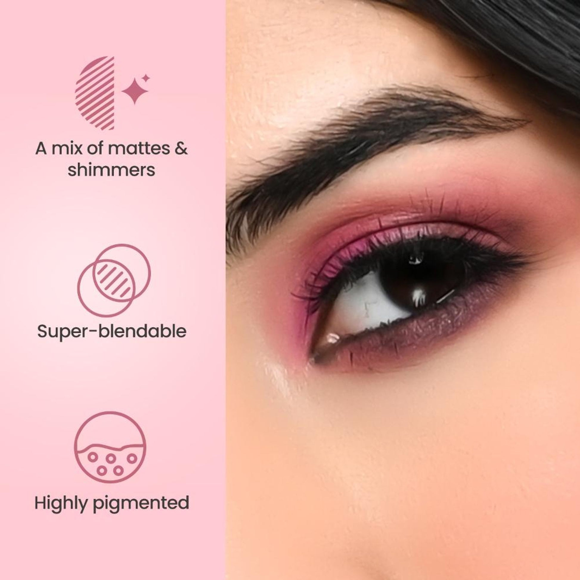 Swiss Beauty Power Stage Eyeshadow Palette - 01 Mystic Glam