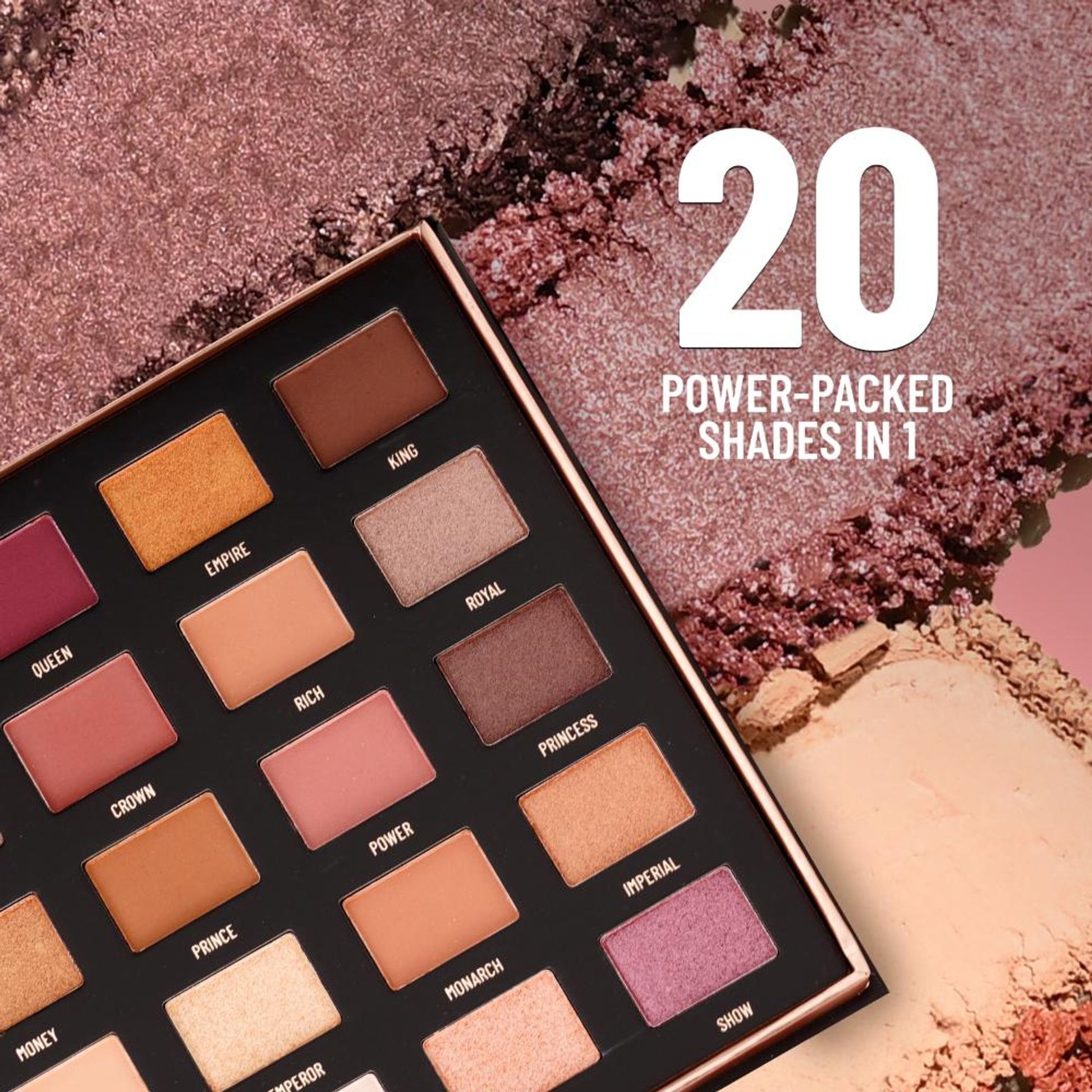 Swiss Beauty Power Stage Eyeshadow Palette - 01 Mystic Glam