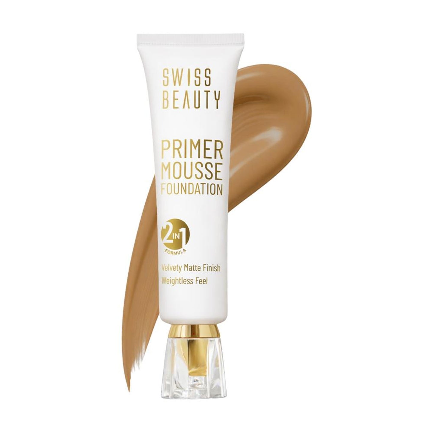 Swiss Beauty Primer Mousse Foundation - 08 Coffee Cream
