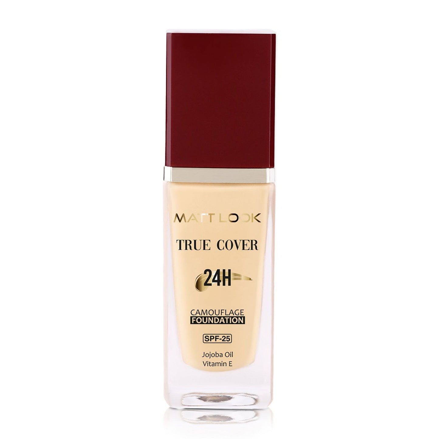 Matt look True Cover Camouflage 24Hrs Long Stay Foundation - Warm Nude