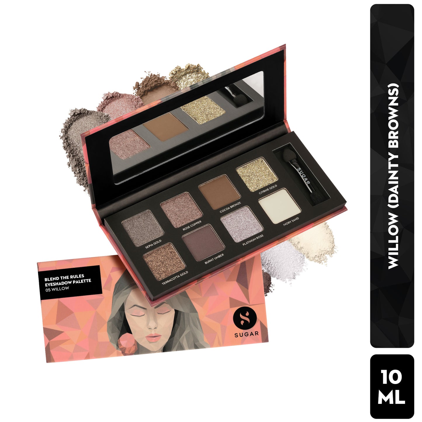 SUGAR Blend The Rules Eyeshadow Palette - 05 Willow