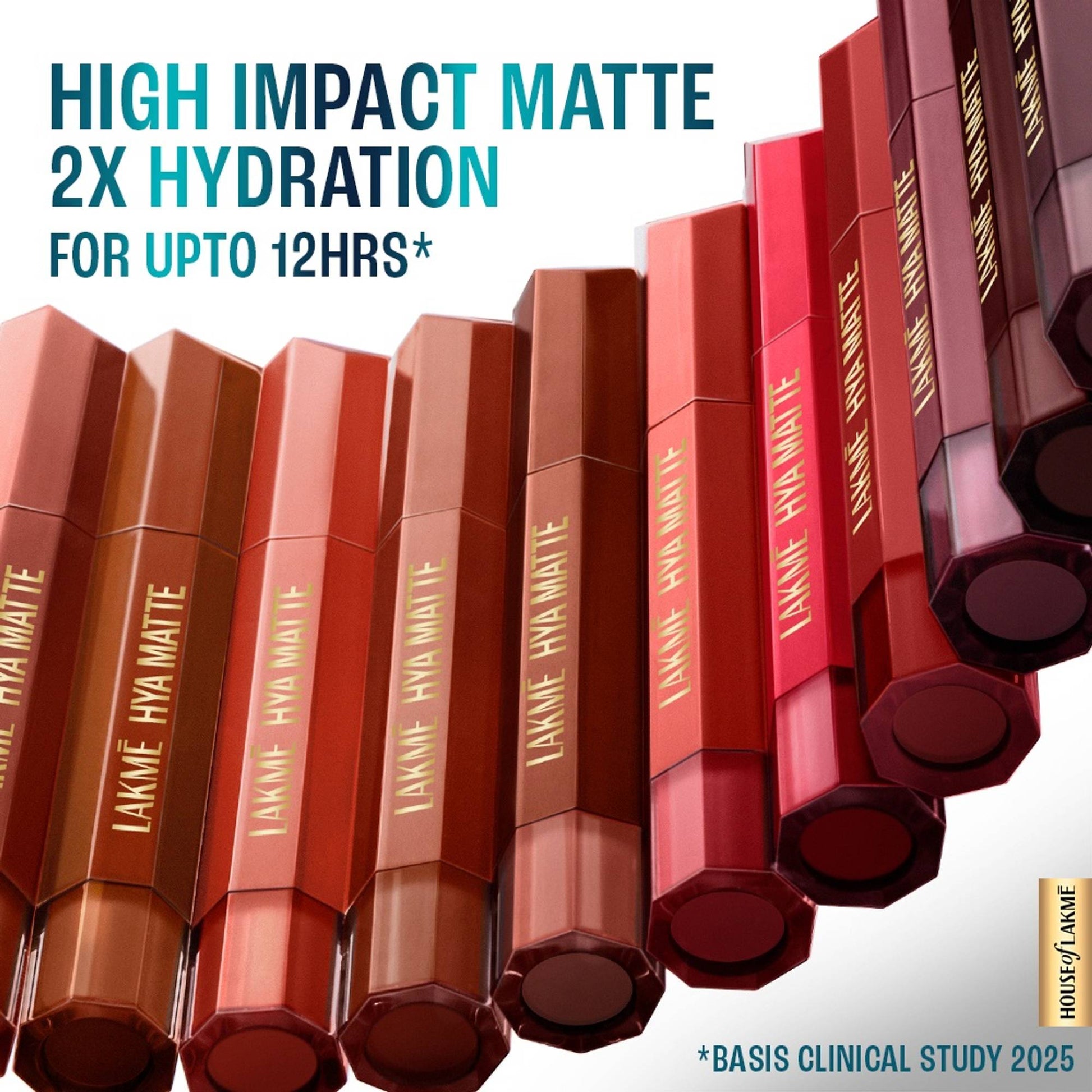 Lakme 9 To 5 Hya Matte - Make It Matter - Pack Of 2