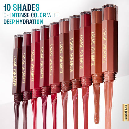 Lakme 9 To 5 Hya Matte - Make It Matter - Pack Of 2