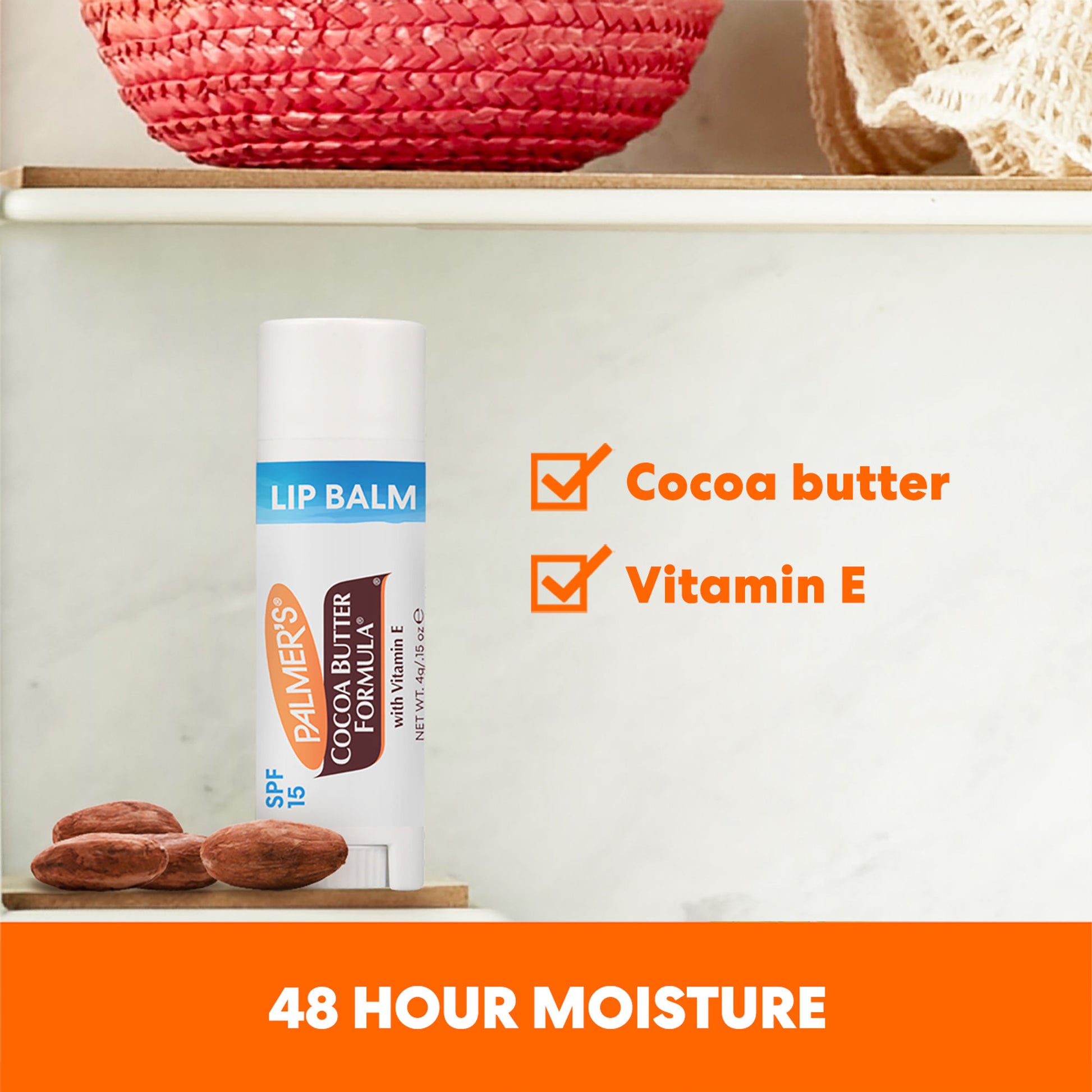 Palmers Cocoa Butter Formula Lip Balm SPF 15 48Hour Moisture